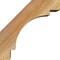 Ekena Millwork 6"W x 10"D x 10"H Merced Rough Sawn Knee Brace, Western Red Cedar BRC06X10X10MRC00RWR - alternate 3